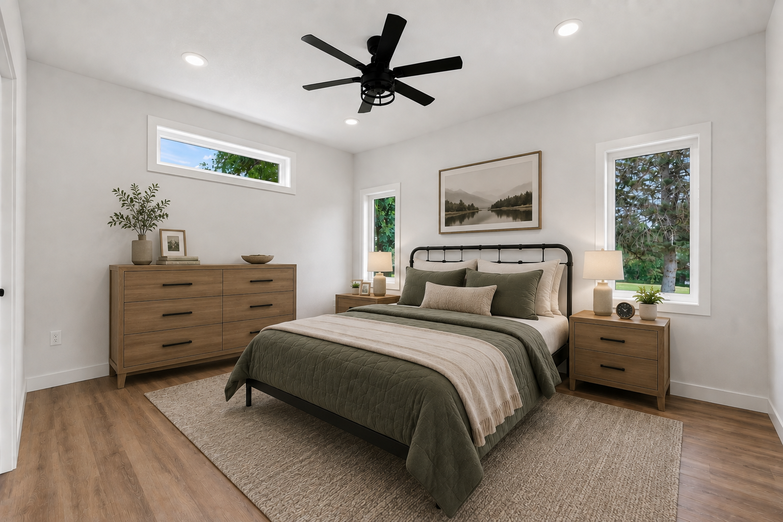 Primary Bedroom *Digitally Staged