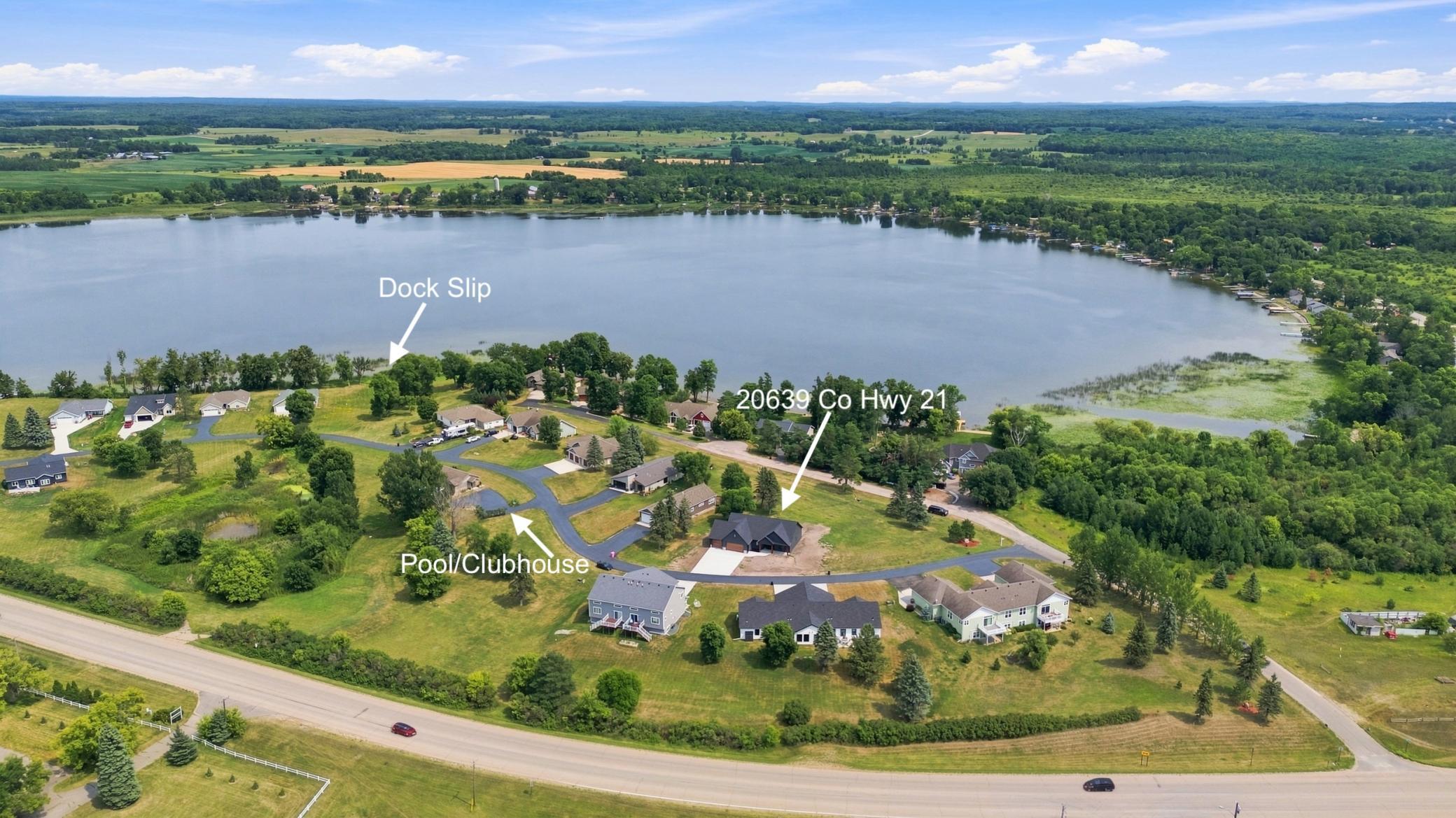 Aerial view; Little Floyd