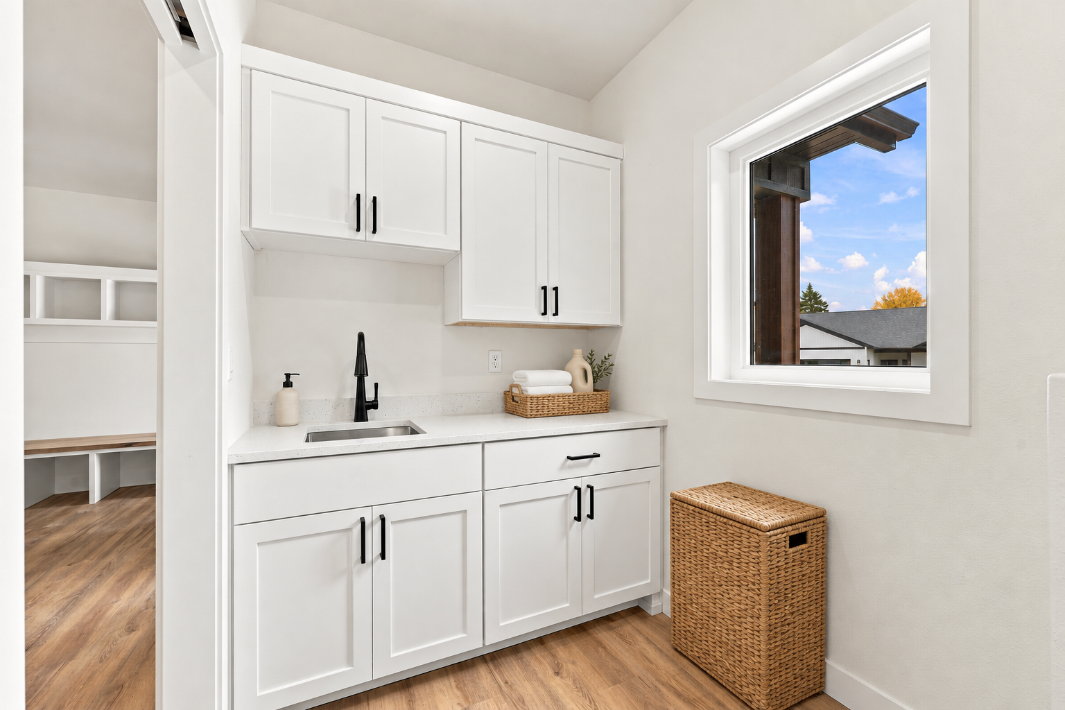 Laundry room *Virtually Staged