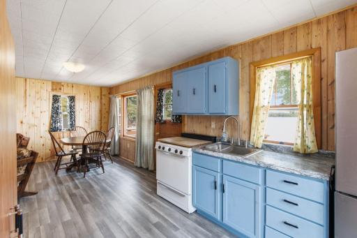 Second cabin kitchen.