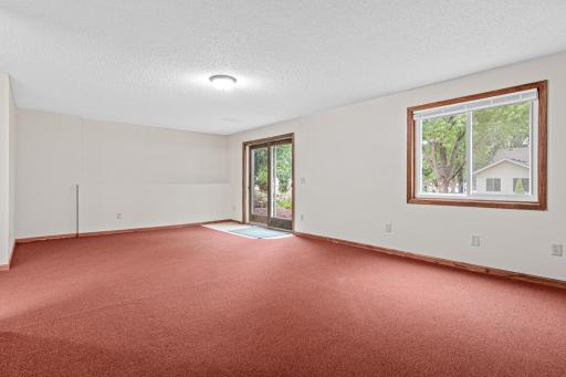 Walk out lower level to patio