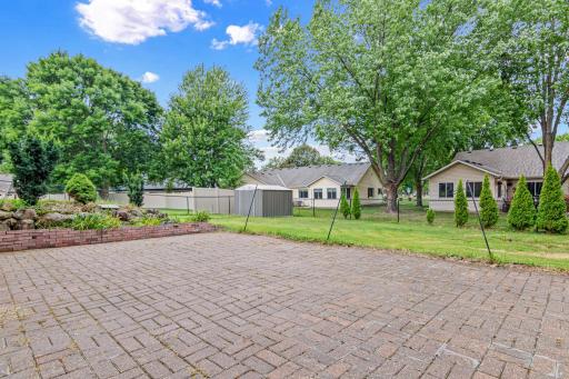 Huge patio