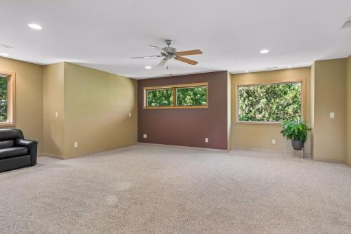 A blank slate to make it your own. Knock down ceiling, ceiling fan, carpet.