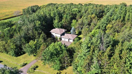 Ultimate in privacy. The property sits on a 3-acre lot with over half of it wooded, on a dead-end cul-de-sac.