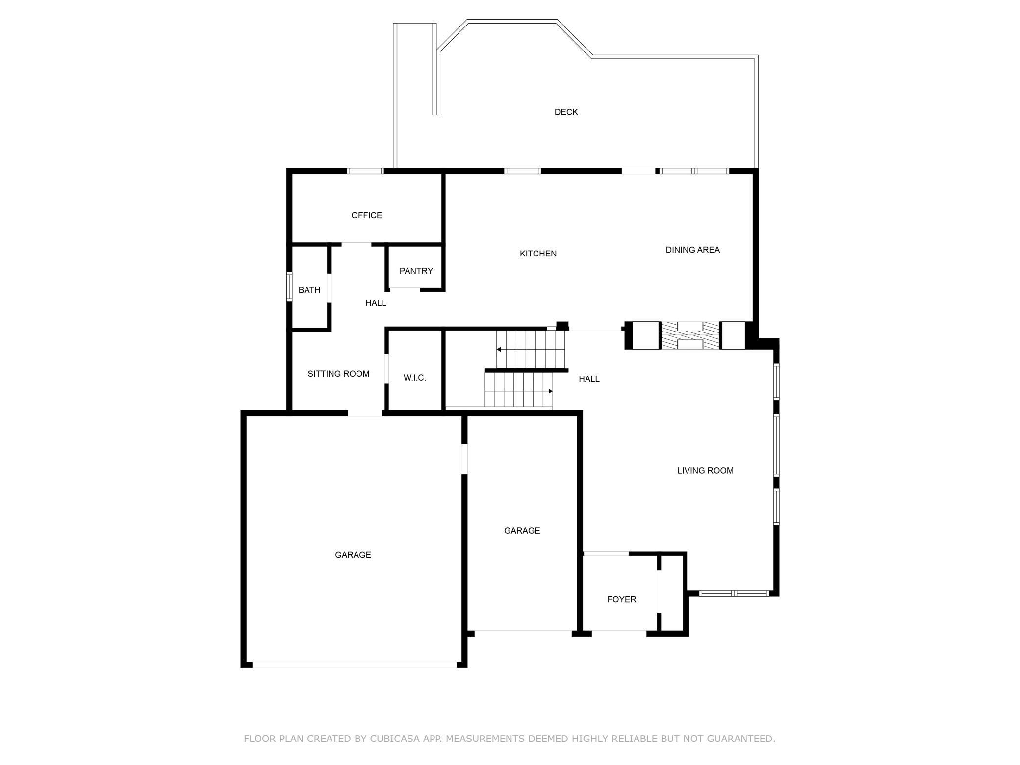 Main Level Floorplan