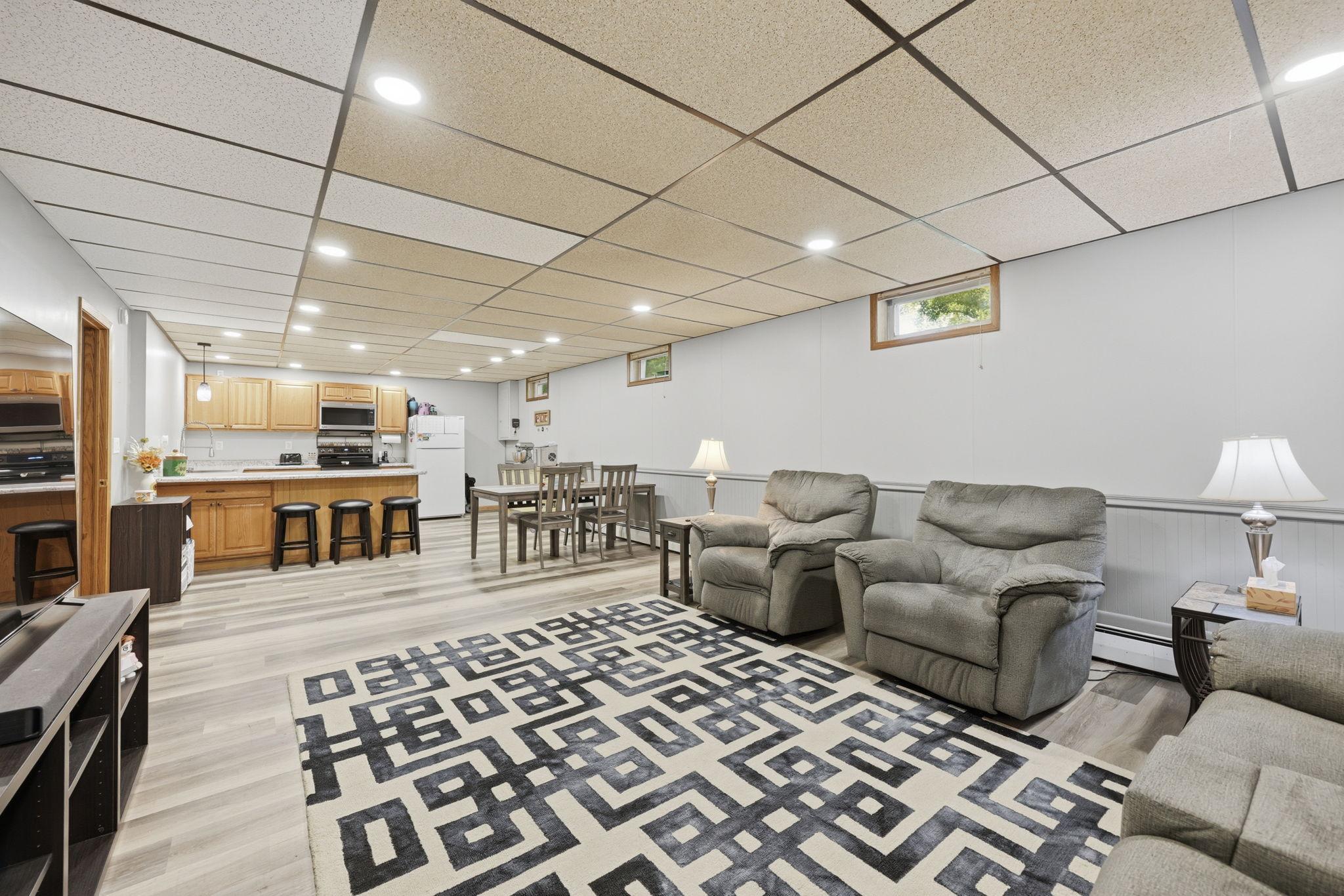 Renovated Lower Level Family Room