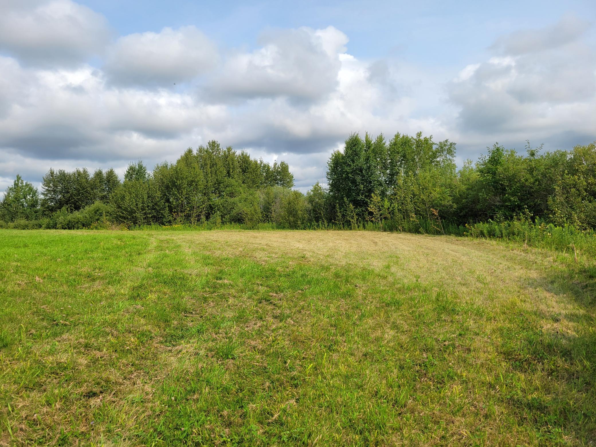 One of numerous places to set up camp