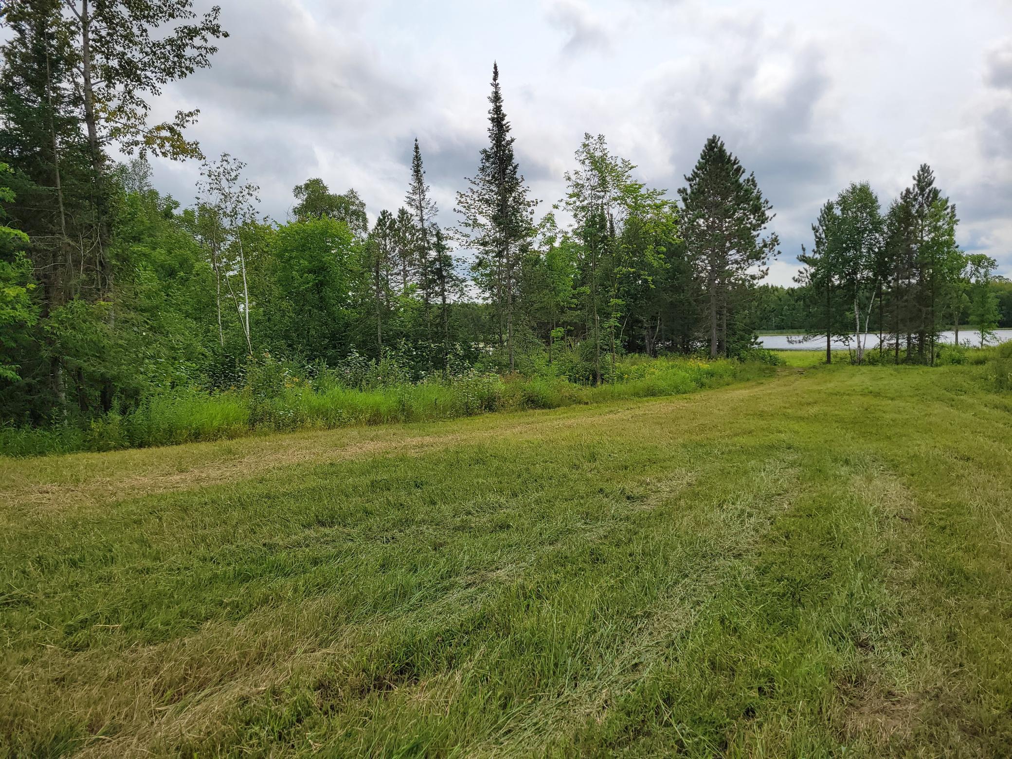 Great place to camp or park off the lake