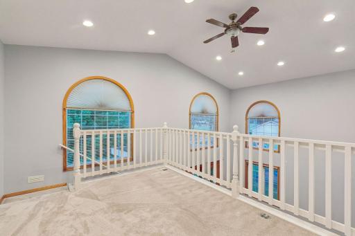 Loft/office area outside of master bedroom