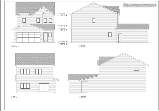 approved home plan, allowing you to move forward with a thoughtfully designed approximately 2,062-square-foot residence. The proposed home features 4 bedrooms and 3 bathrooms, with living space designed across two levels
