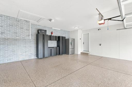 Attached garage