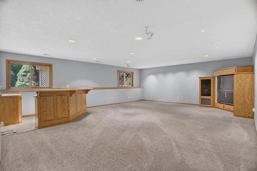 Enjoy the lower level wet bar, and utility spaces.
