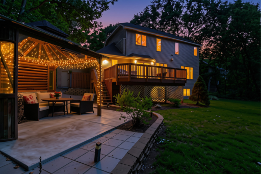Enjoy the privacy of this gorgeous backyard!