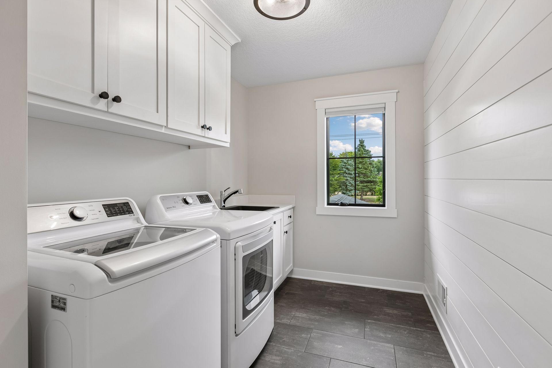 Second floor laundry