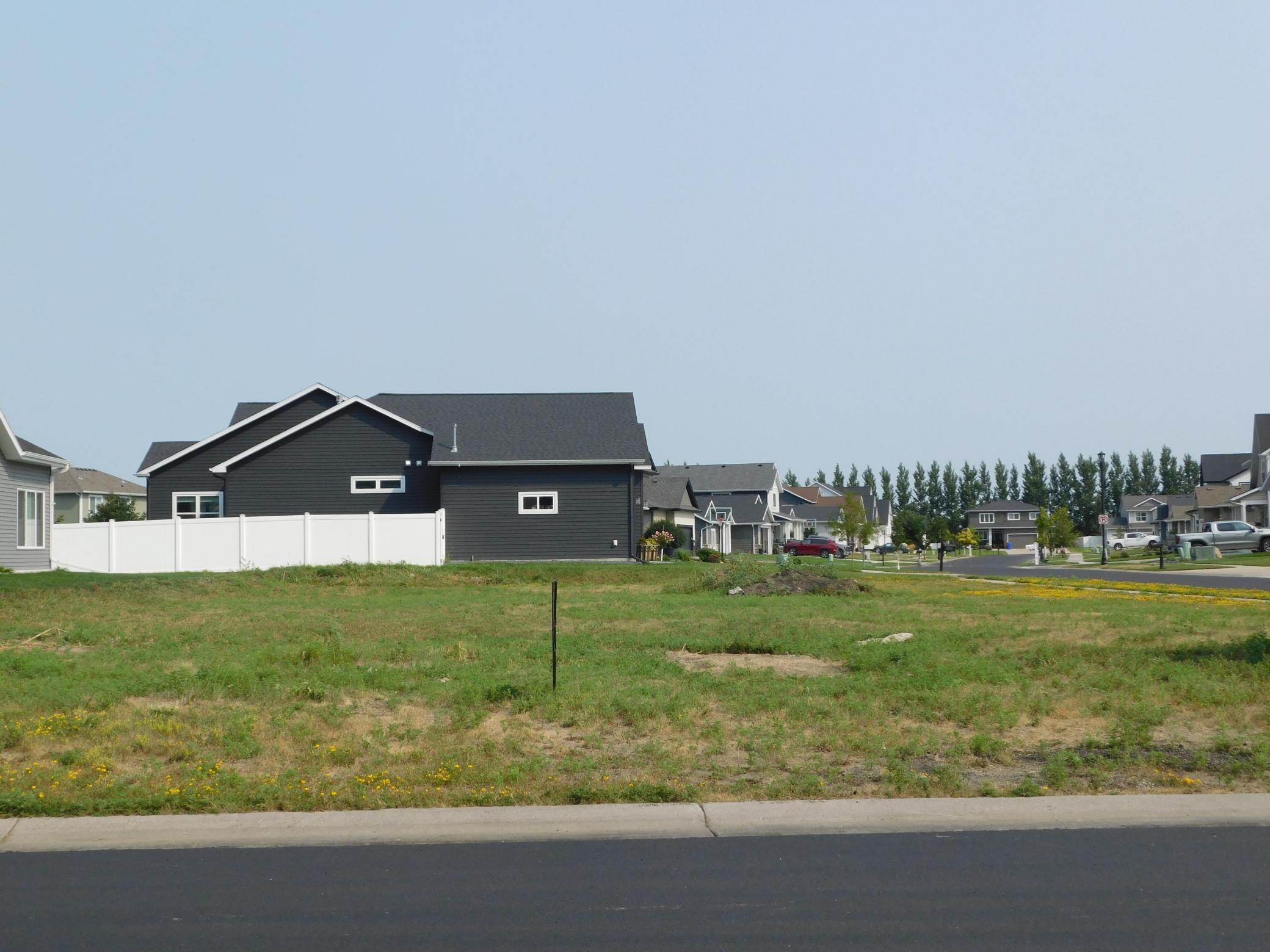 front of lot