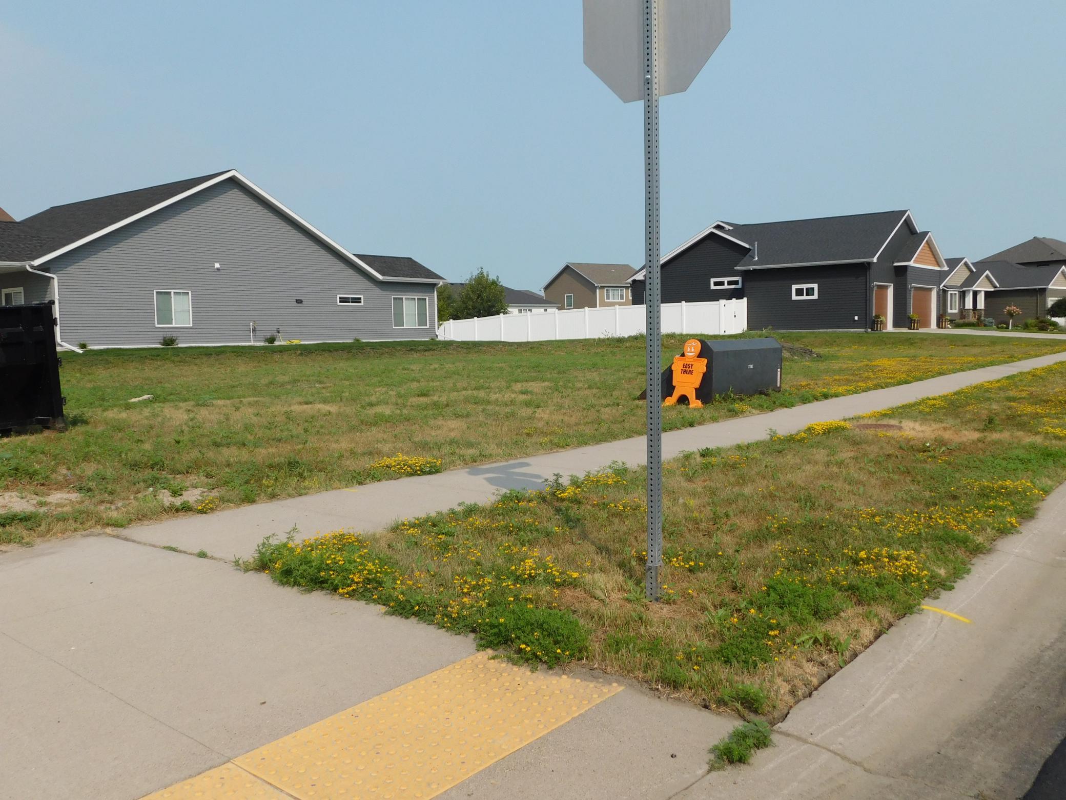 side of lot