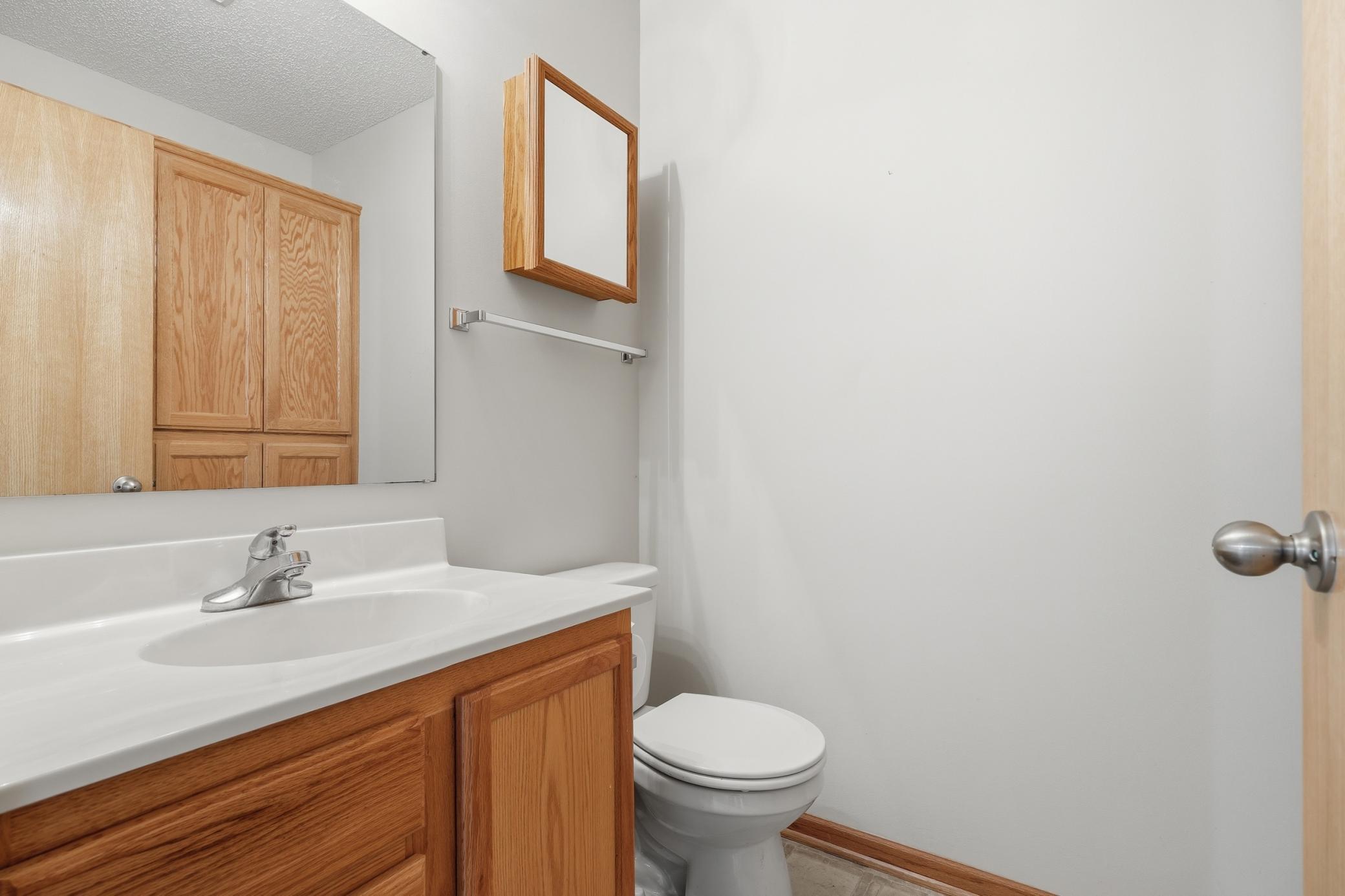 1/2 Bath just off the Kitchen