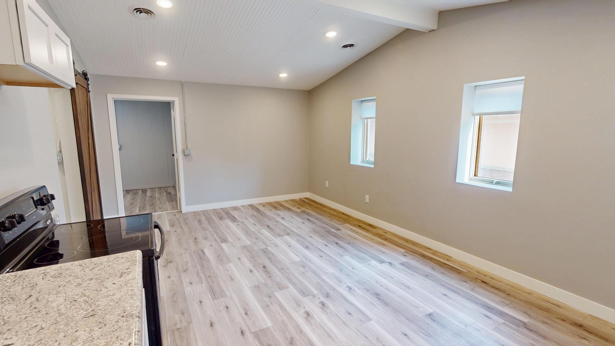 Unit 1- main room space