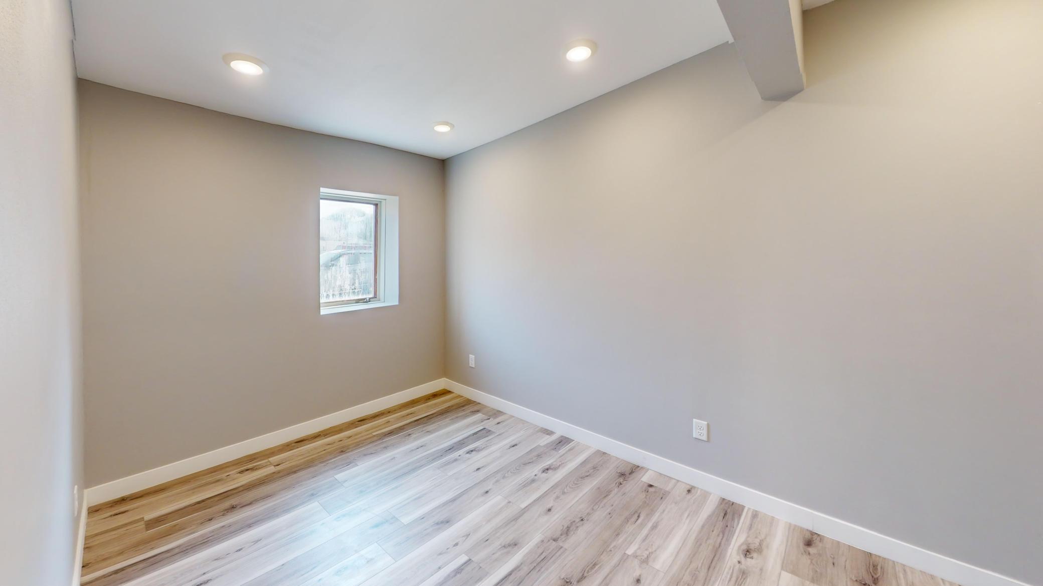 Unit 1 - backroom/bedroom