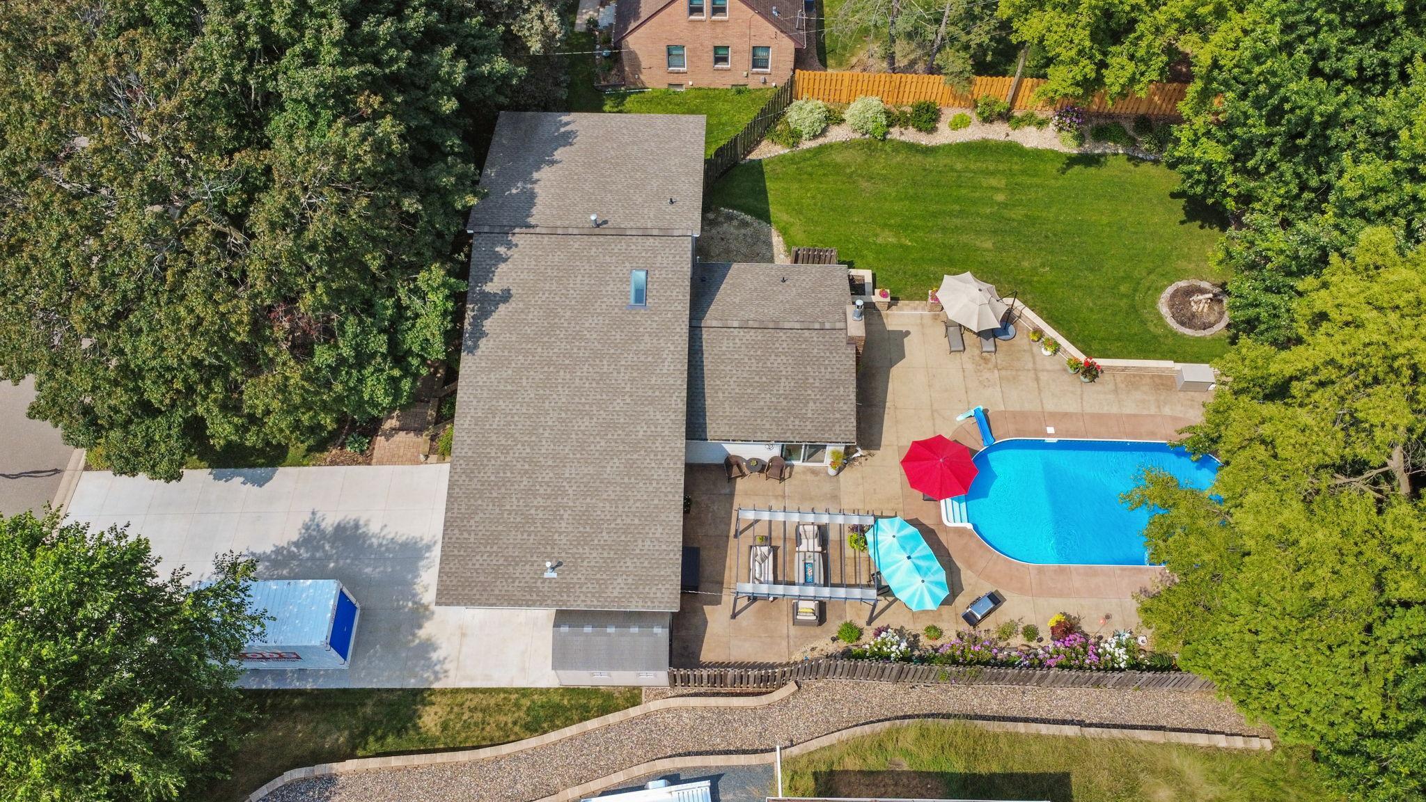 Aerial view two