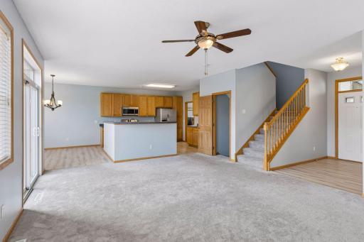 Main level great for gathering or every day living