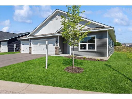 Aspen is our largest 3 bedroom plan with 3 car garage. Photos from similar home.