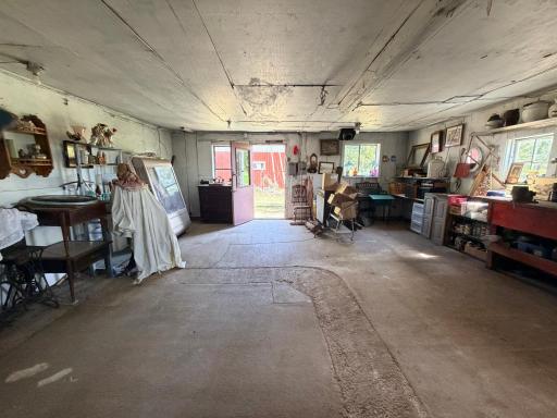 Front part of the barn