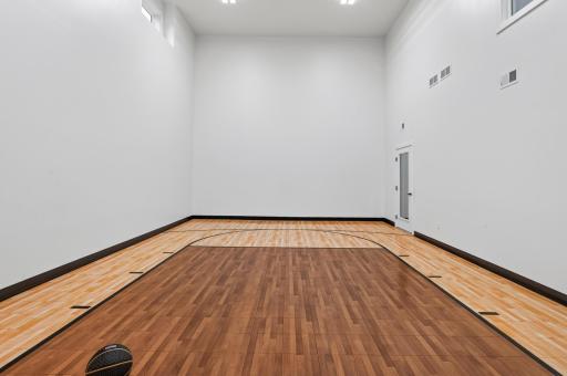 A room for everyone! Play basketball, hockey shooting area, dance studio, weight room area, movie cinema, golf simulator or a pickleball court! The options are endless!