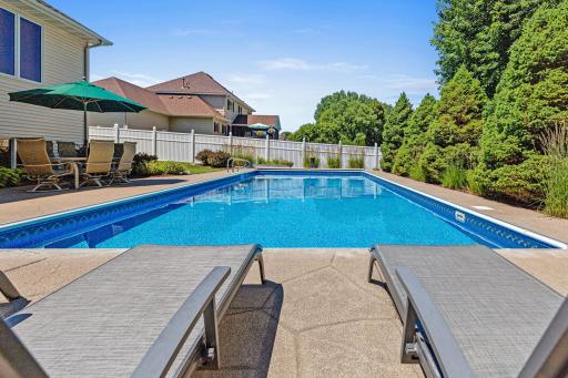 Soak up the rays and relax poolside during the warm summer months.