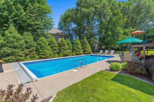 Your summer staycation starts here! Relax, entertain and make memories around your own in-ground pool.