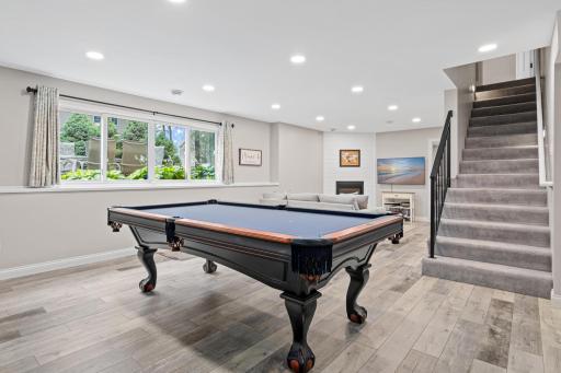 Invite family and friends over for a gathering. Plenty of space to have fun!