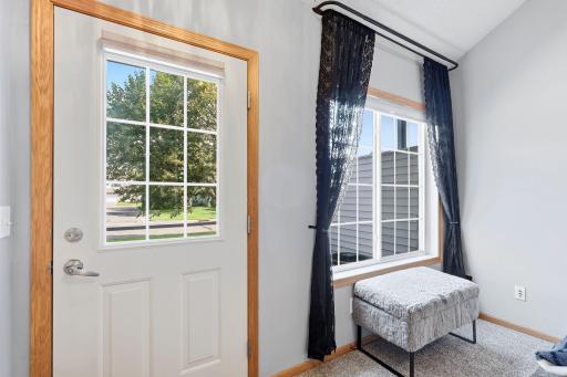 Large window w/ natural lighting