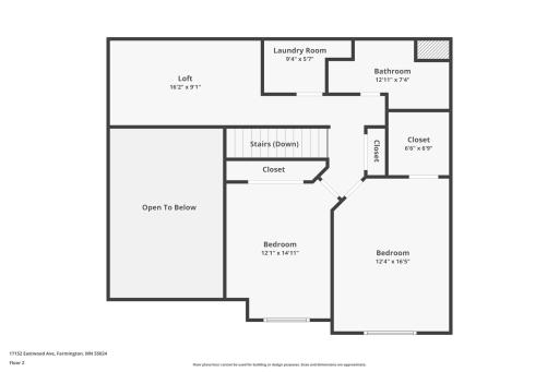 Second Floor- Floor Plan