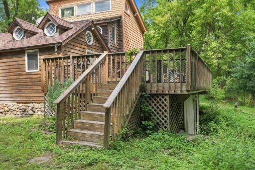 Exterior Front & Side Deck