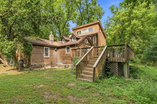Exterior Front & Side Deck