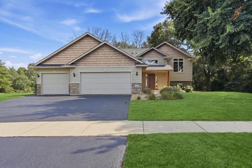 Welcome Home to this beautiful Home Nestled in the mature trees of Becker's Nature Edge development.