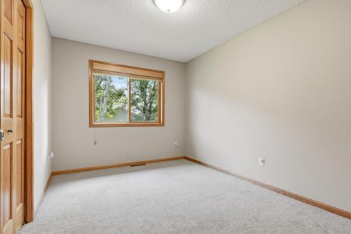 Upper level bedroom making for three bedrooms on one level
