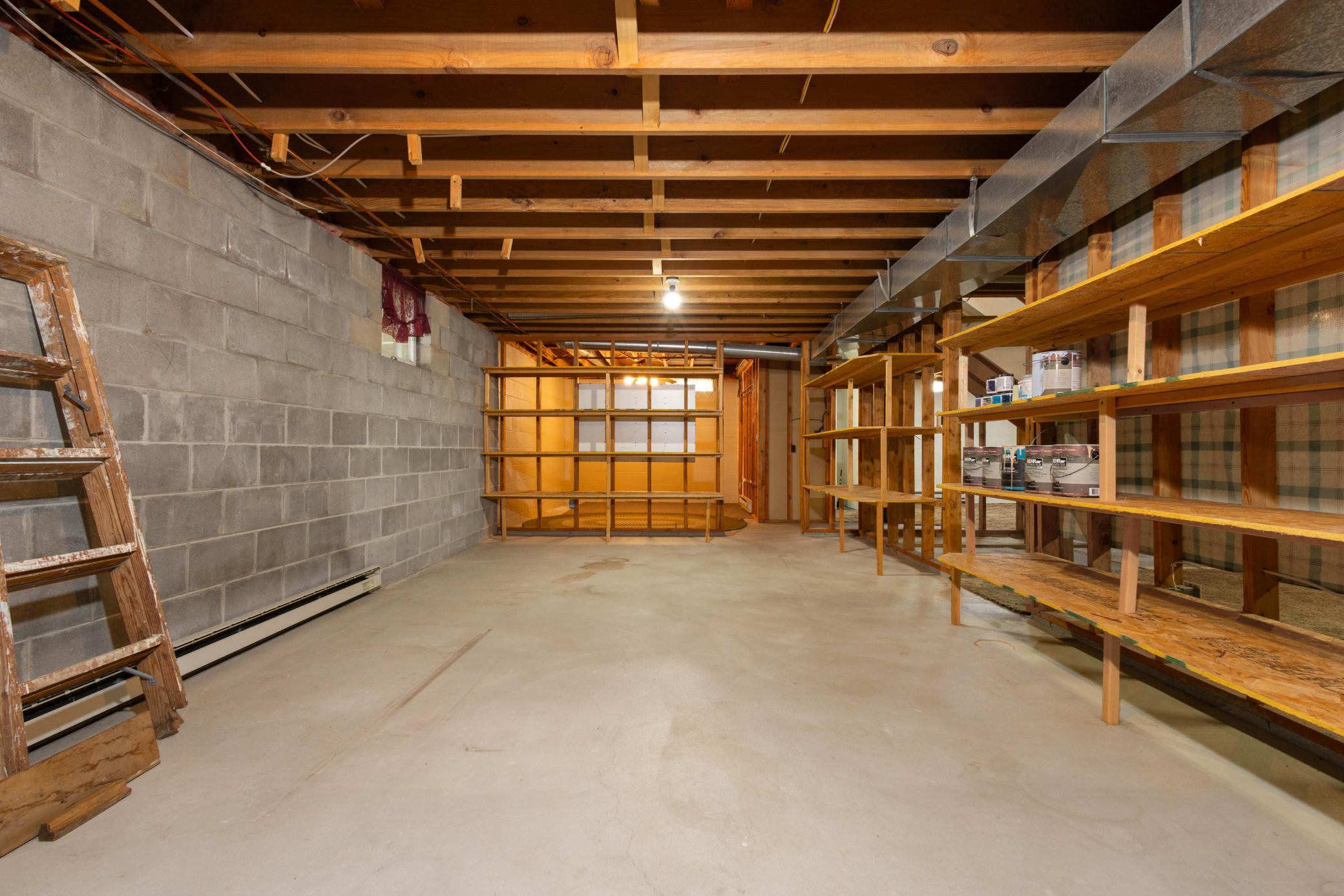 Lower Storage/Utility Room