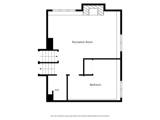 Lower level floorplan.