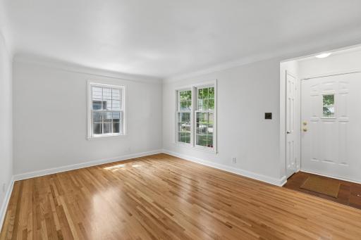 Just refinished after decades under carpet