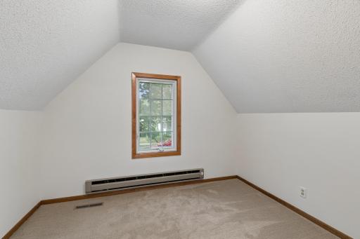 Second bedroom with charming ceiling angels and great west facing sun.