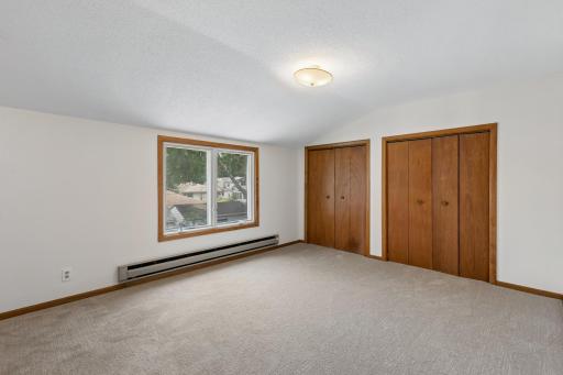 Primary bedroom with two closets