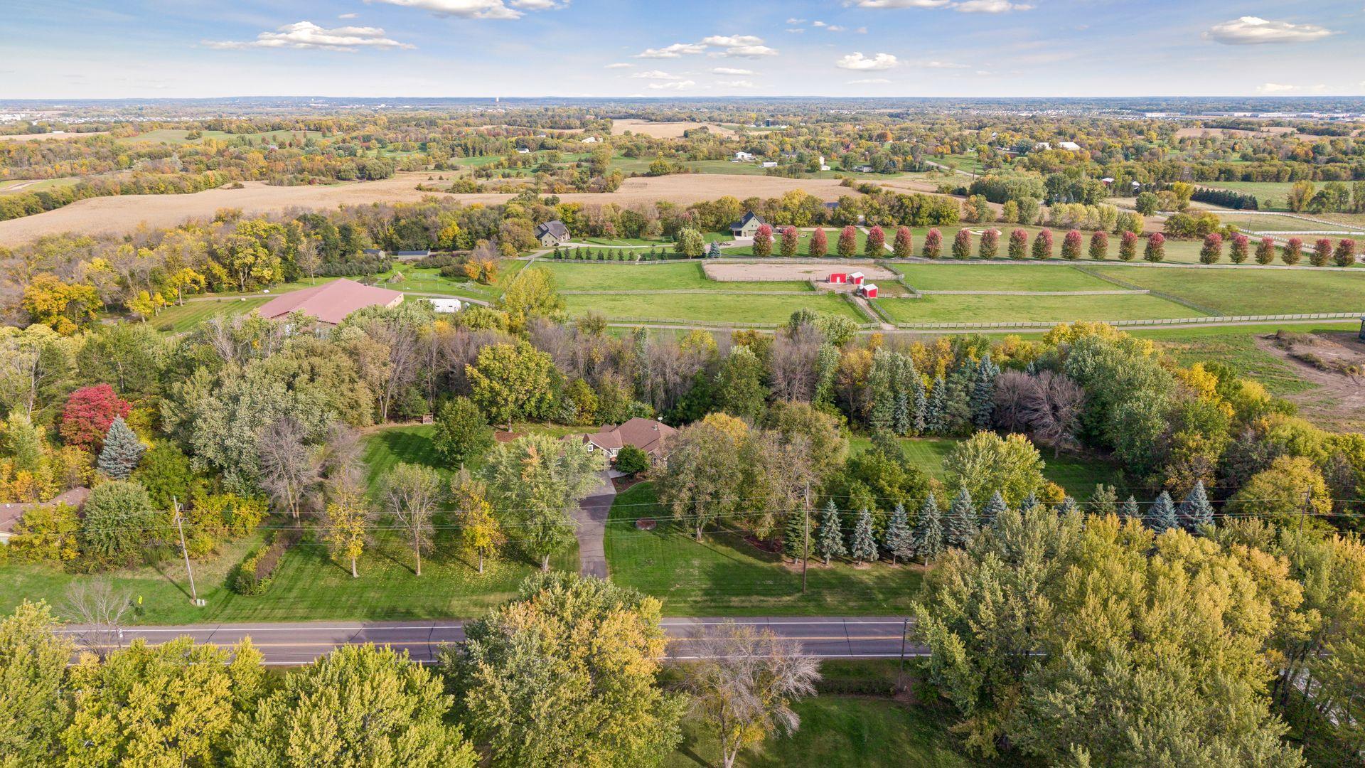 A peaceful acreage lifestyle with convenient access to nearby communities and everyday amenities.