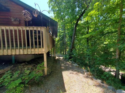 wrap around deck