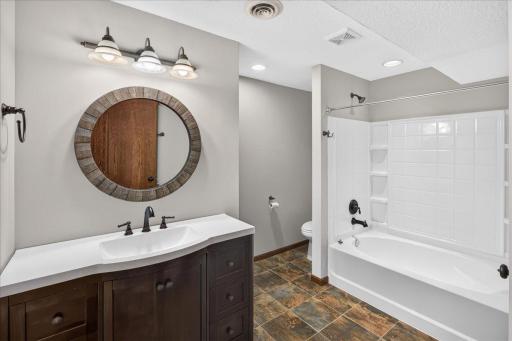 Lower level full bath