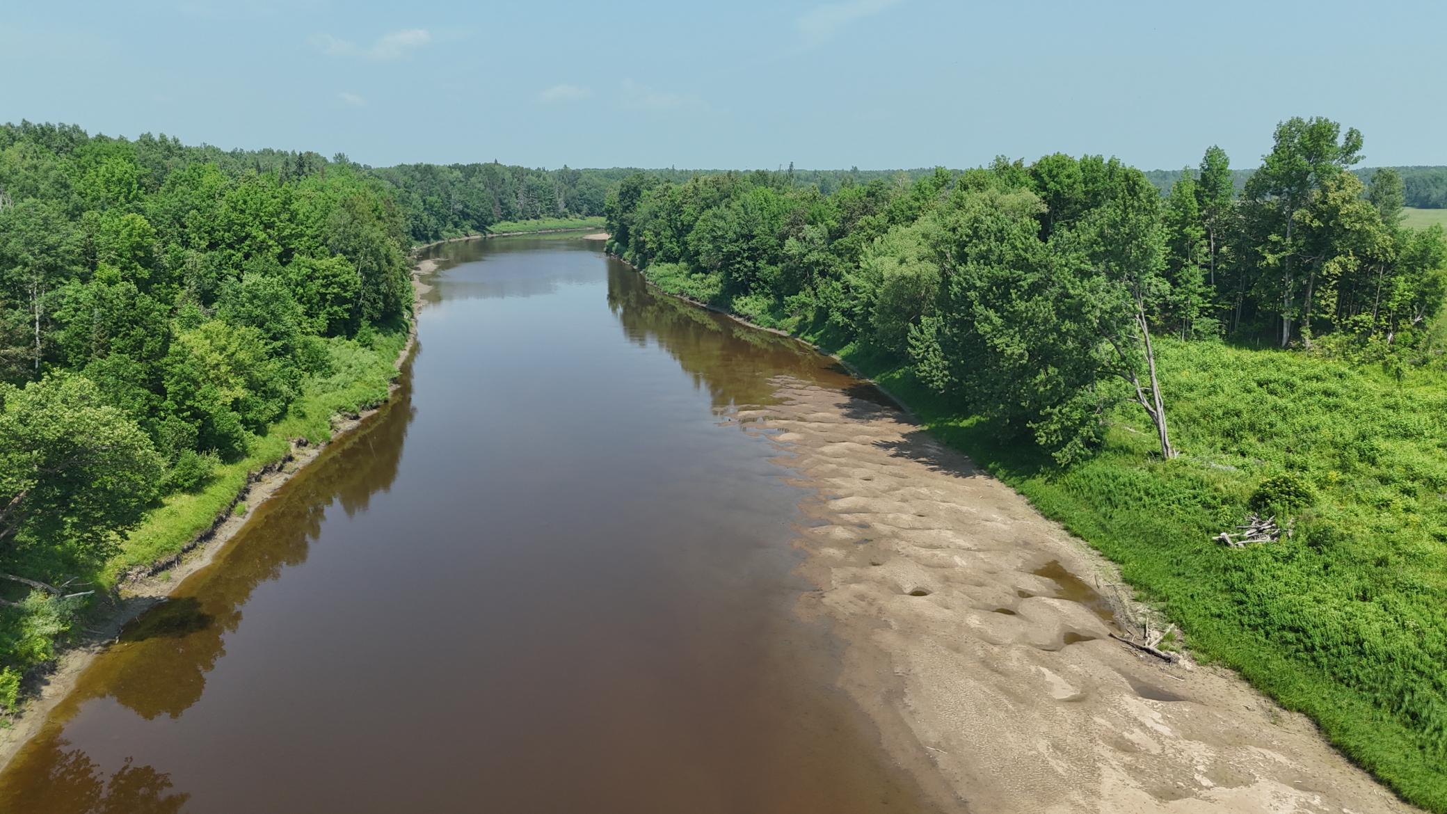 Rainy River aerial