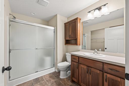 Private primary bath.