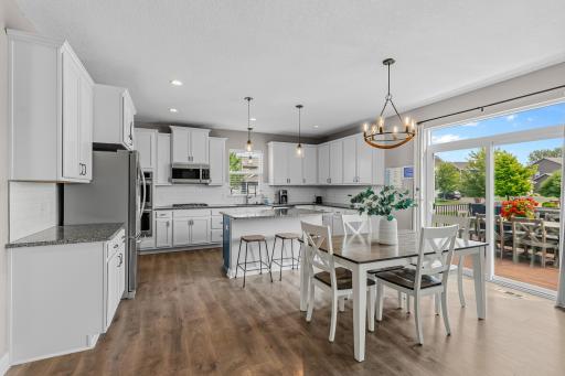 Gourmet kitchen