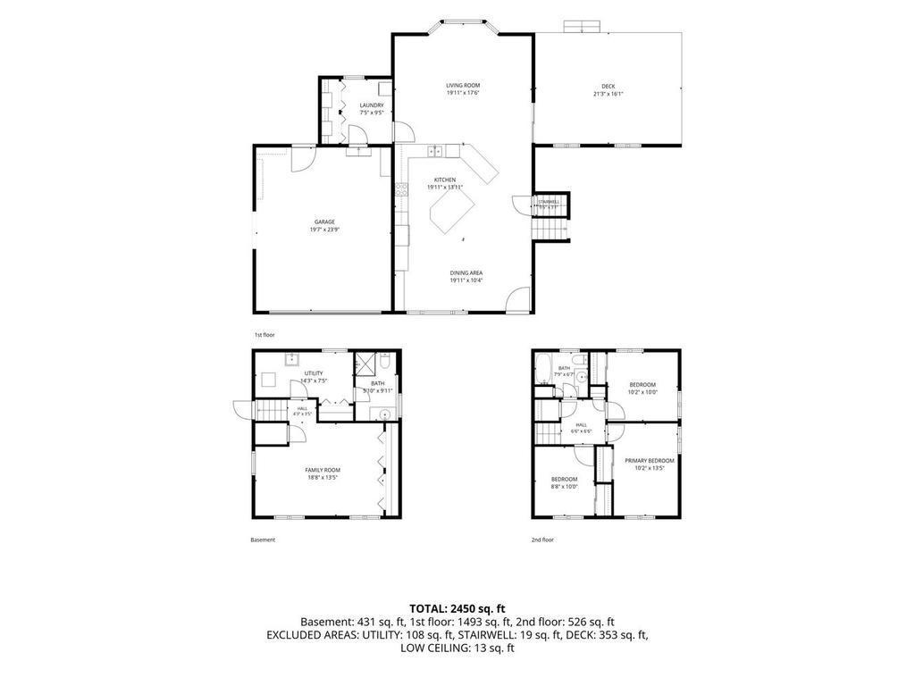 All Levels Floor Plan