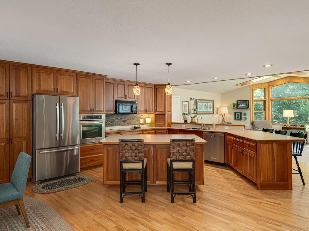 Kitchen with Center Island - Main Level